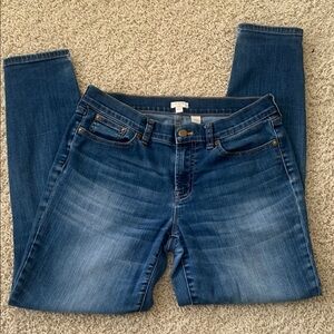 J. Crew Women's Skinny Jeans - Dark Blue 2017